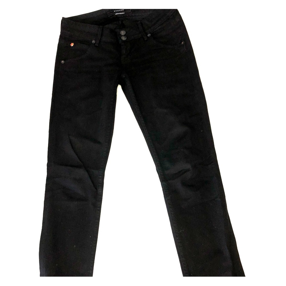 Hudson Jeans, flap pocket, size 25, black denim